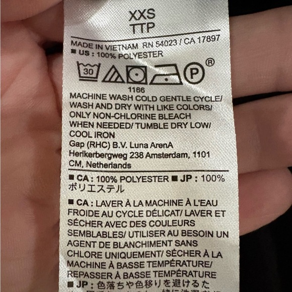 Banana Republic Black Long Sleeve Dress - Picture 11 of 11